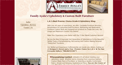 Desktop Screenshot of familyupholstery.com